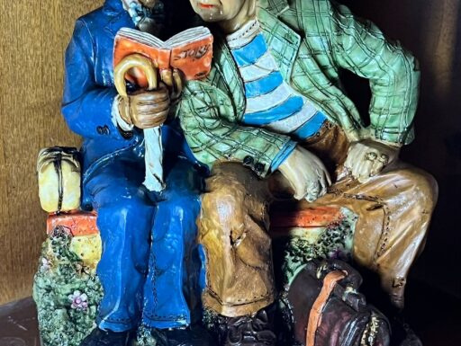 Statua in resina retro'