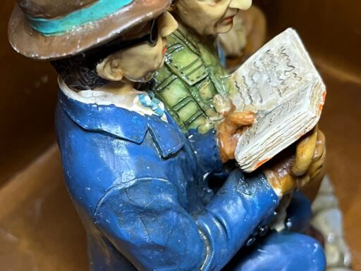 Statua in resina retro'