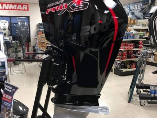 Motore fuoribordo mercury pro xs v8 da 200 cv