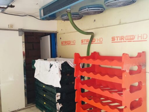 Gruppo/cassone frigorifero e refrigerante isotermico