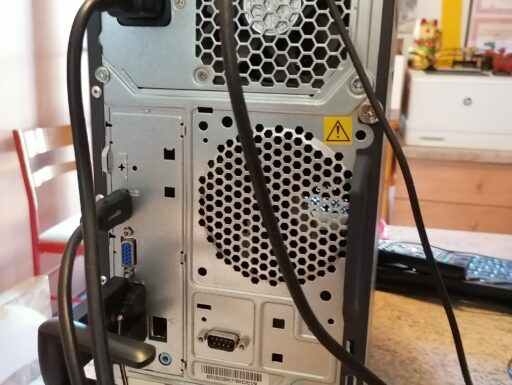 Stazione pc lenovo e monitor 19"