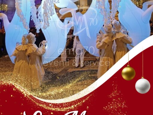 La magia del natale - sfilata e animazione sui trampoli