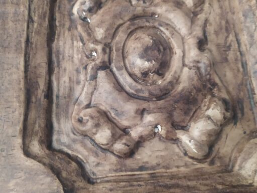 Piccolo baule vintage in legno