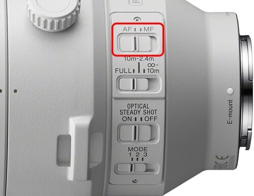 Sony sel fe 200-600mm f/5.6-6.3 g oss - garanzia sony italia