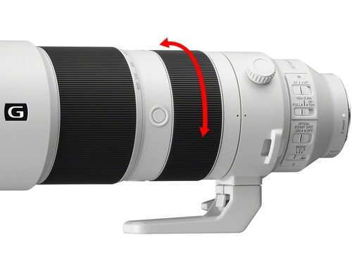 Sony sel fe 200-600mm f/5.6-6.3 g oss - garanzia sony italia