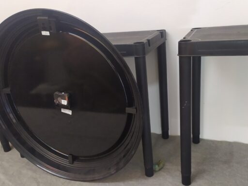 Orologio da parete grande acciaio e vetro