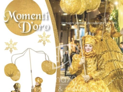 La magia del natale - sfilata e animazione sui trampoli