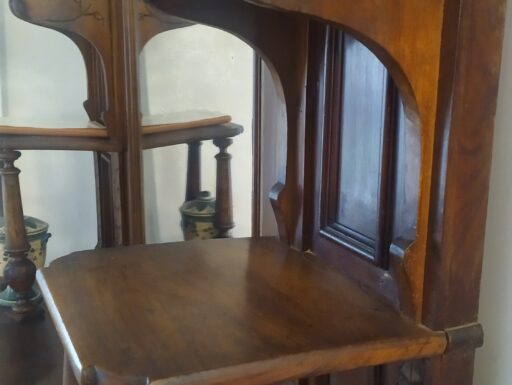 Credenza d'epoca noce massello