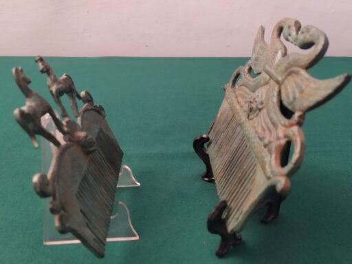 Pettini romano/etrusco in bronzo