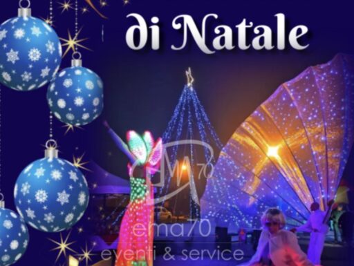 La magia del natale - sfilata e animazione sui trampoli