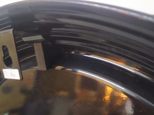 Orologio da parete grande acciaio e vetro