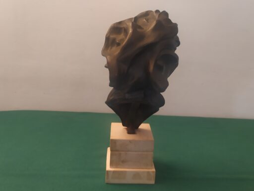 Dea bendata bronzo d'epoca