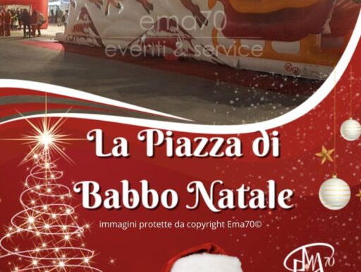 La magia del natale - sfilata e animazione sui trampoli