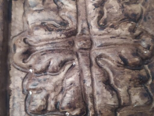 Piccolo baule vintage in legno