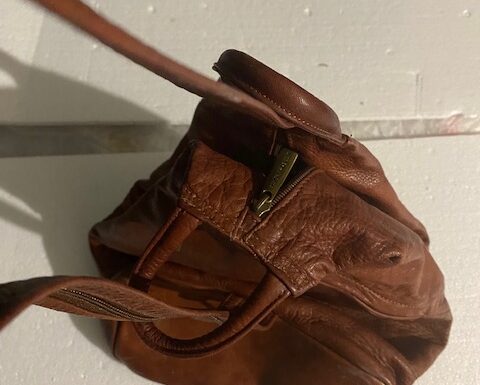 Zaino in pelle per donna