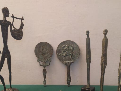 Specchi-ombre-apollo in bronzo