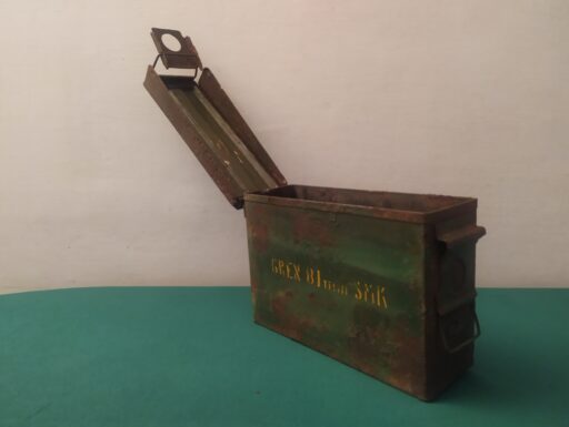 Cassetta militare in metallo d'epoca