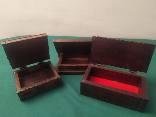 Scatole d'epoca in legno spagnole