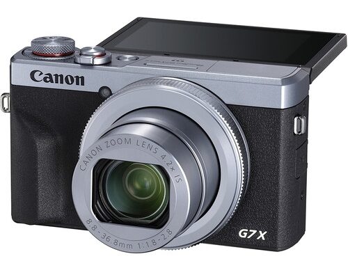 Canon powershot g7x mark iii silver - garanzia canon 2 anni