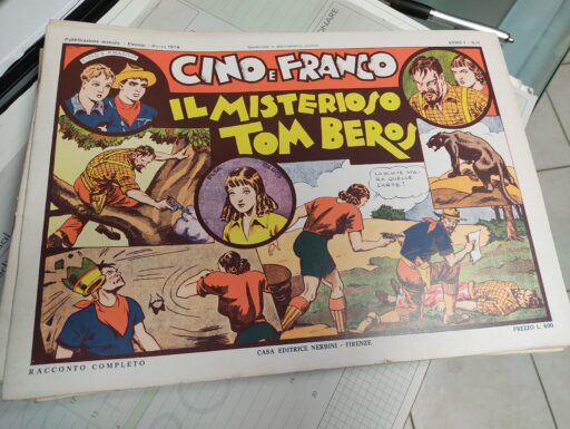 Fumetti- riviste- tex. cino e franco- la fiorentina -archeo.