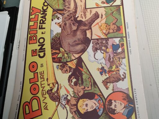 Fumetti- riviste- tex. cino e franco- la fiorentina -archeo.