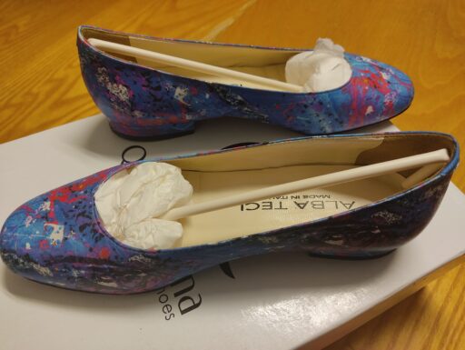 Ballerine in realizzate in toscana-vera pelle -giovanili