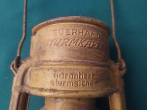 Lampada d'epoca a petrolio feuerhand