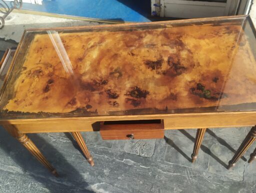 Trittico in legno d'epoca