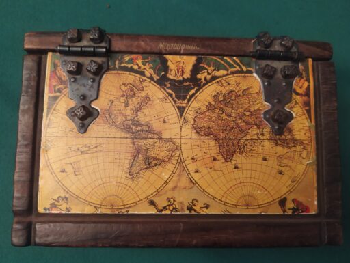 Scatole d'epoca in legno spagnole