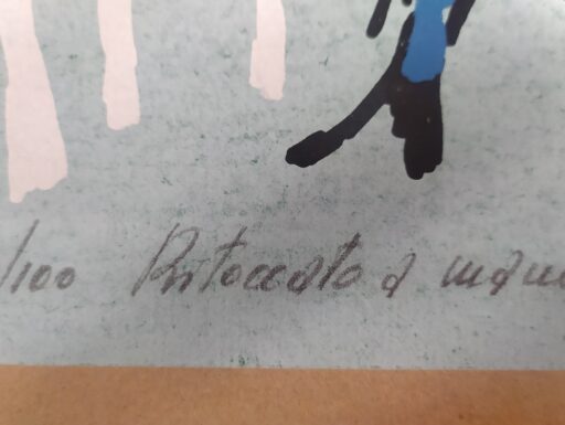 Quadro personaggi circensi di antonio vangelli