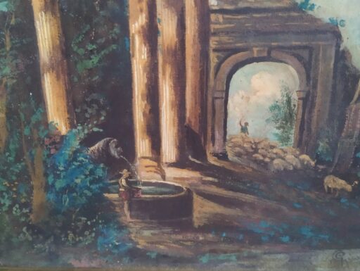 Quadro fine 800-ruderi romani