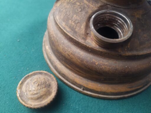 Lampada d'epoca a petrolio feuerhand