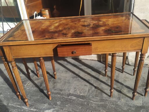 Trittico in legno d'epoca