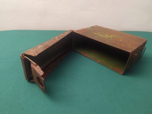 Cassetta militare in metallo d'epoca