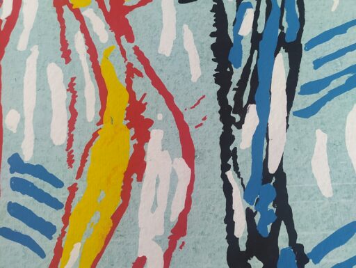 Quadro personaggi circensi di antonio vangelli