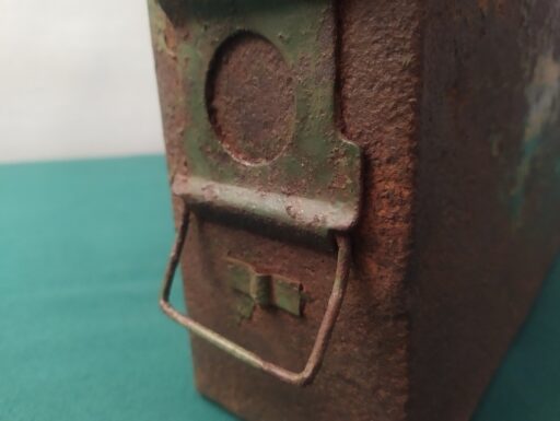 Cassetta militare in metallo d'epoca