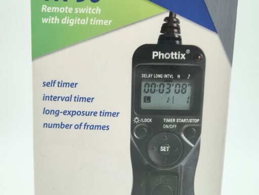 Phottix tr-90 telecomando intervallometro mod. c6 per canon