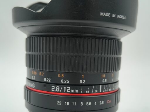 Samyang 12mm f/2.8 ed as ncs fish-eye per canon usato