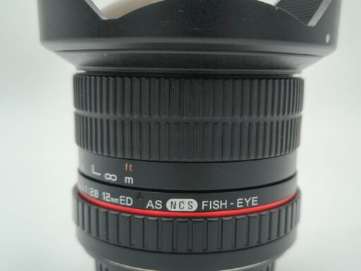 Samyang 12mm f/2.8 ed as ncs fish-eye per canon usato