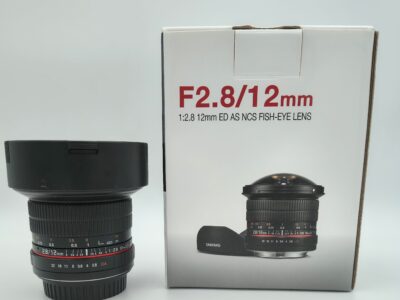 Samyang 12mm f/2.8 ed as ncs fish-eye per canon usato