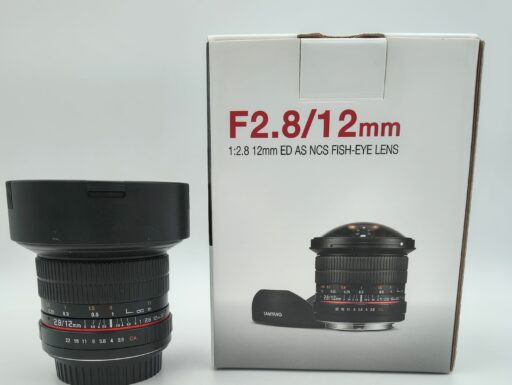 Samyang 12mm f/2.8 ed as ncs fish-eye per canon usato
