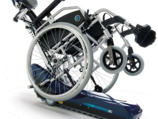 Montascale a cingoli