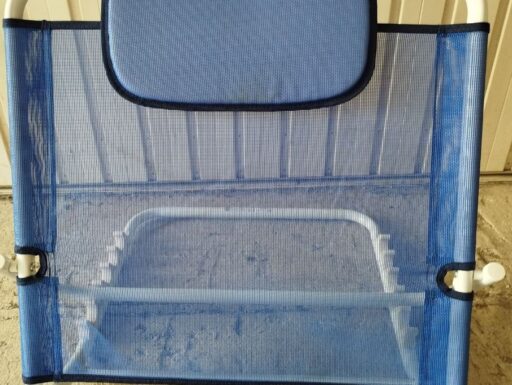 Corrimano, pedana, schienale, comoda, sedia vasca