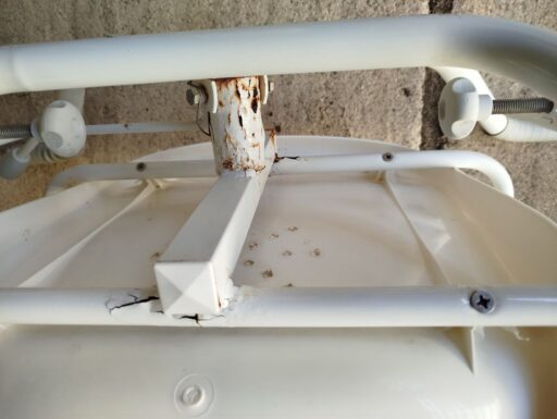 Sedia girevole per vasca