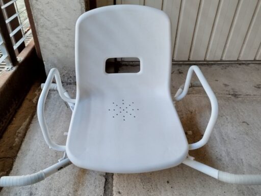 Corrimano, pedana, schienale, comoda, sedia vasca