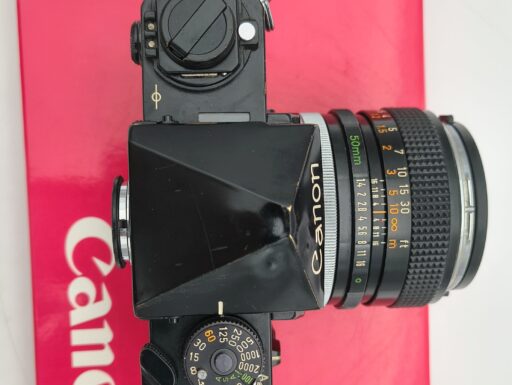 Canon f-1 + canon fd 50mm f/1.4 usato