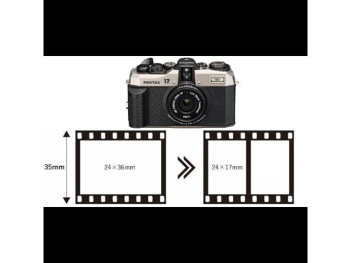 Pentax 17 dark silver analogica 25mm f3.5 - garanzia fowa