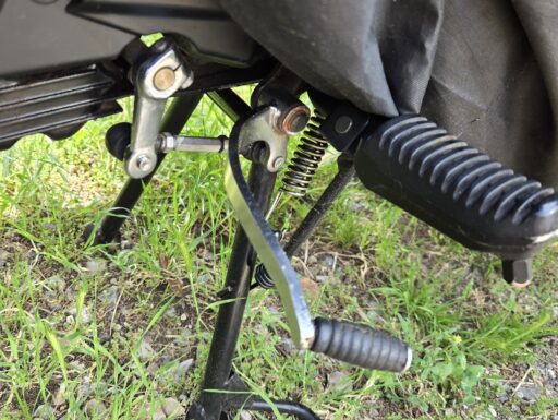 Moto 125 incidentata