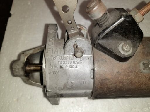Motorino avviamento fiat 500 f-l (revisionato-funzionante)