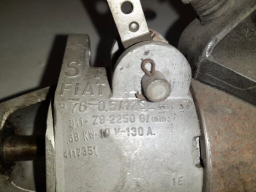 Motorino avviamento fiat 500 f-l (revisionato-funzionante)